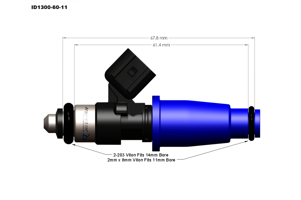 INJECTOR DYNAMICS ID1050X IS300/GS300/SC300 11MM